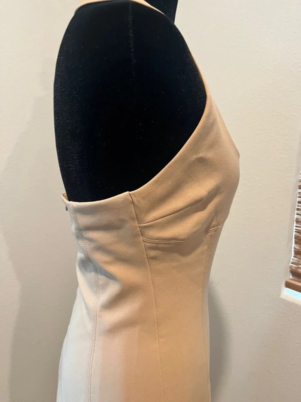 ✨ NWT Zara Taupe Halter Dress – Seamstress Special ✨ - Picture 8 of 13